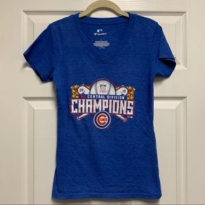 Women’s Fit Cubs NL Central Champions 2016 T Shirt